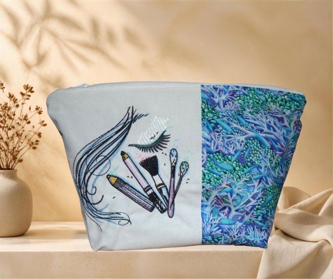Grande Trousse maquillage, trousse de beauté , rangement maquillage
