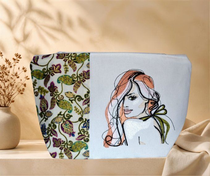 Trousse maquillage , trousse de beauté , rangement maquillage