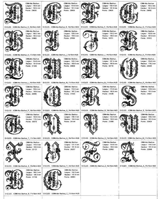Monogramme Réf : MAMIE