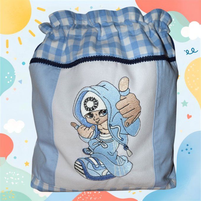 Pochon Rangement pour Petit Linge enfant - L'Atelier d'Eleatine