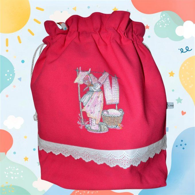POCHON pour PETIT LINGE enfant 