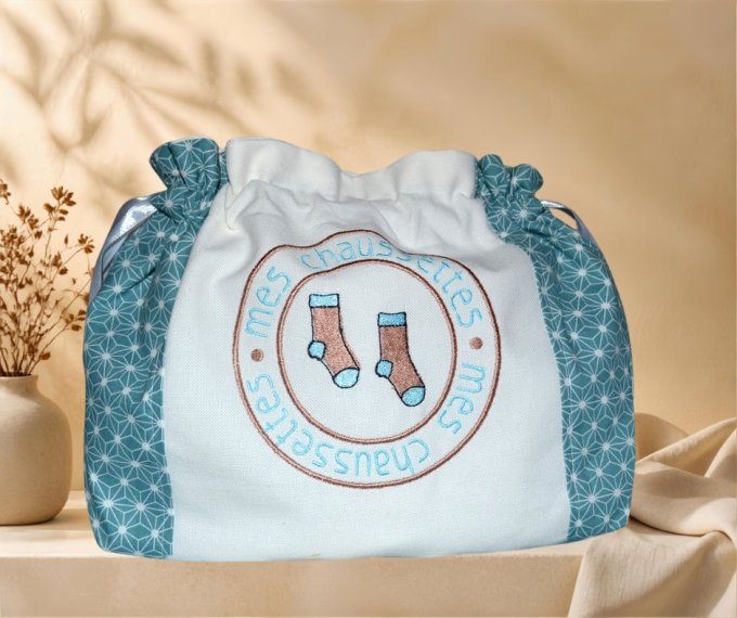 POCHON LINGERIE chaussettes