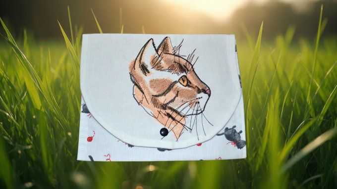 POCHETTE à RABAT pour animaux de compagnie    