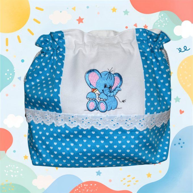 POCHON rangement pour PETIT LINGE enfant