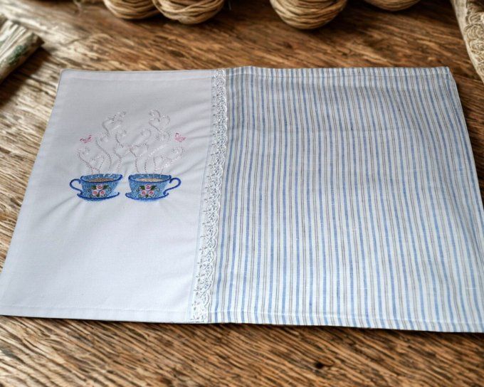 duo Sets de table brodés