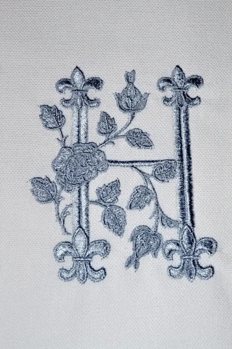 Monogramme Réf : ROSE ROYALE