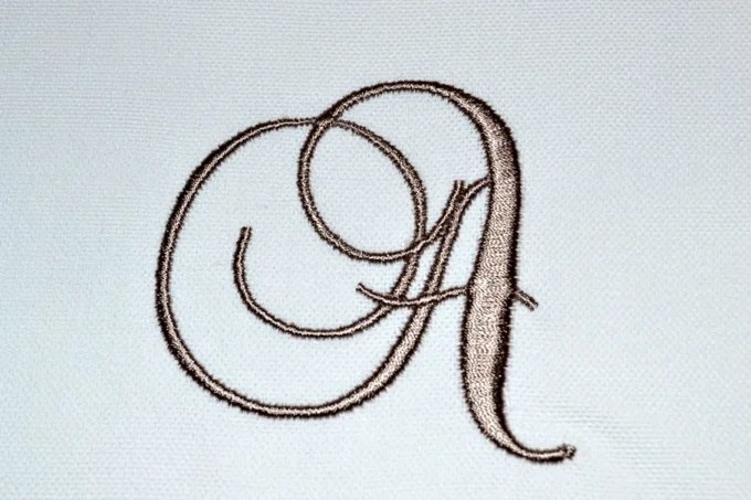 Monogramme Réf : SCRIPT3