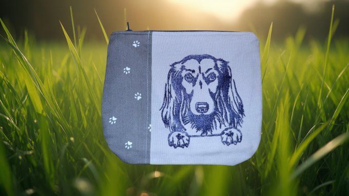 TROUSSE brodée pour animaux de compagnie - chien    