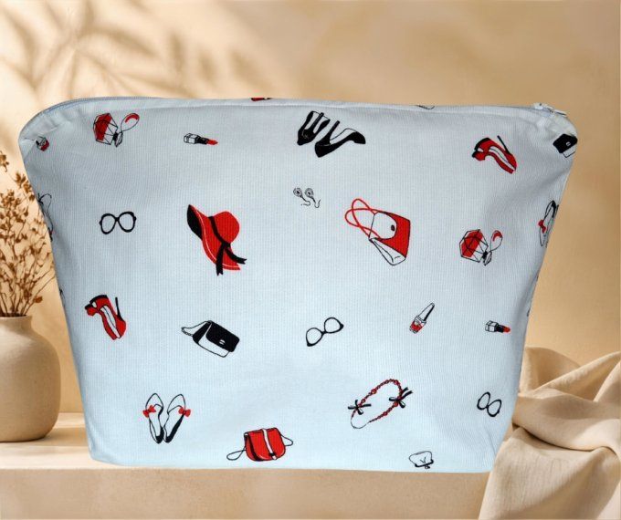 Grande Trousse maquillage ou onglerie, trousse de beauté , rangement maquillage